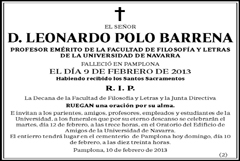 Leonardo Polo Barrena
